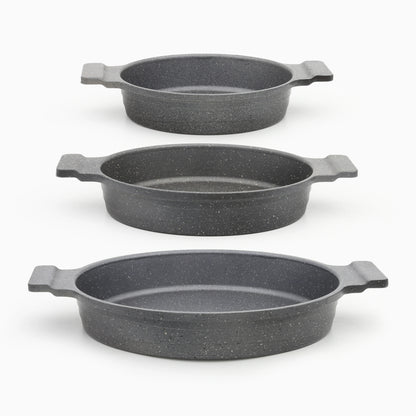 Pan | Gray-3pcs